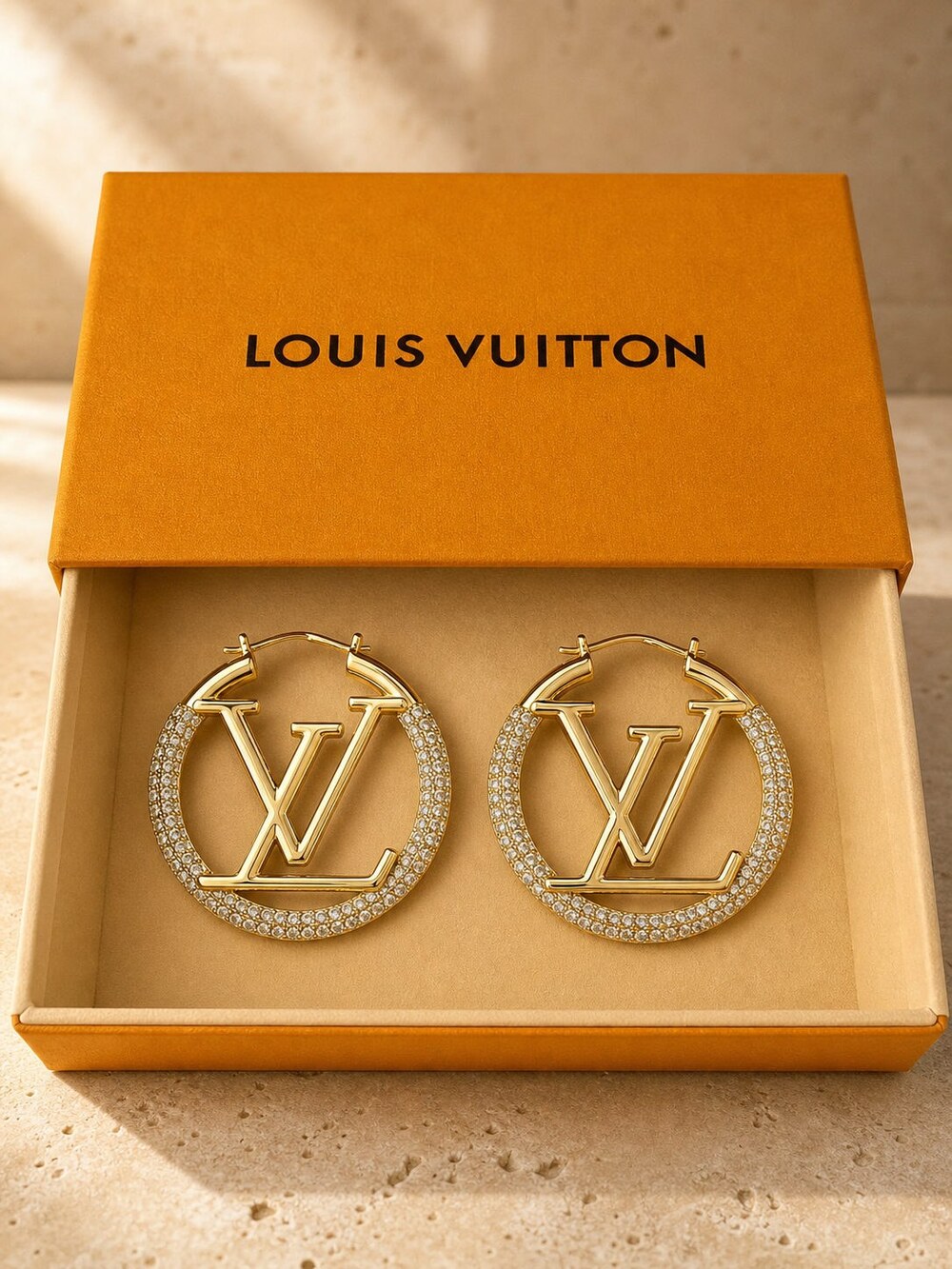 Louis Vuitton Signature Earrings Style 4 | New with Box